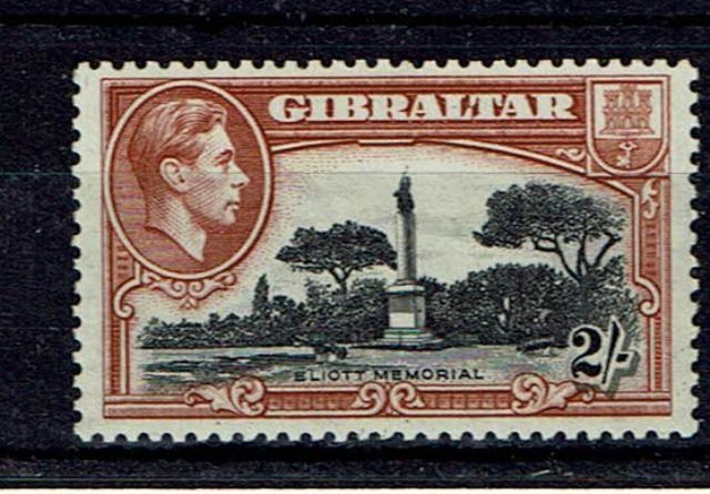 Image of Gibraltar SG 128bb LMM British Commonwealth Stamp